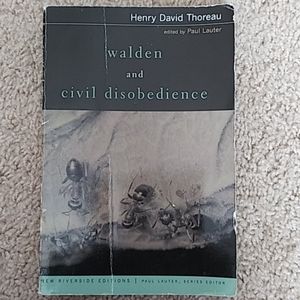 📚 Walden and Civil Disobedience Book